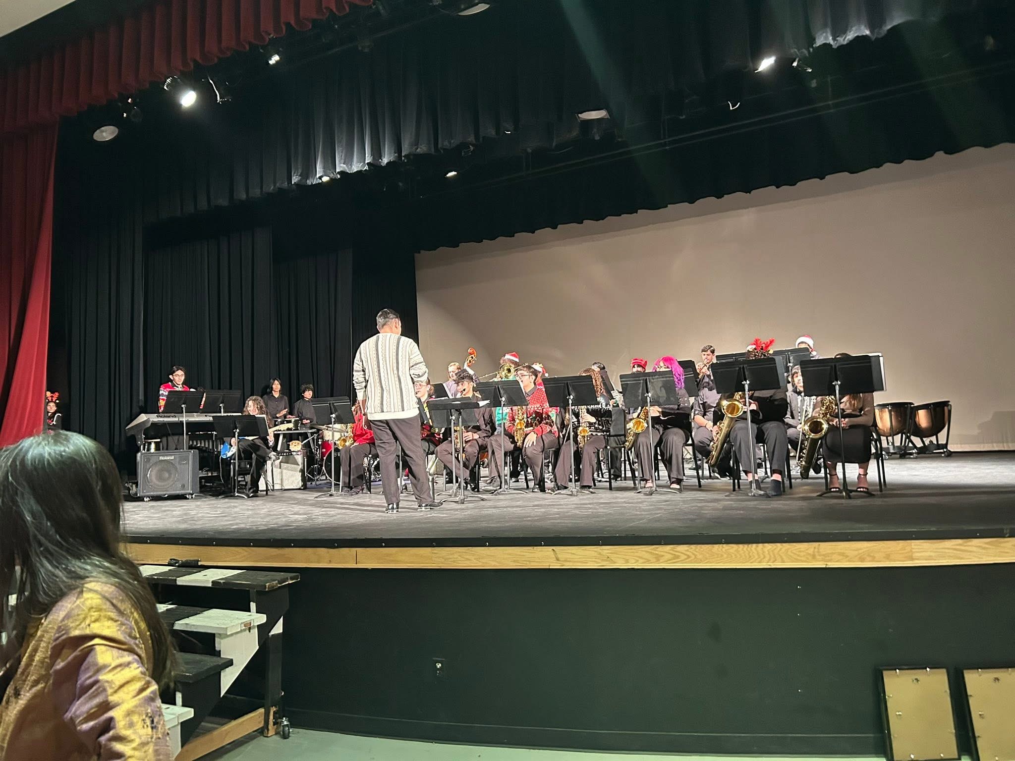 Holiday concert full band