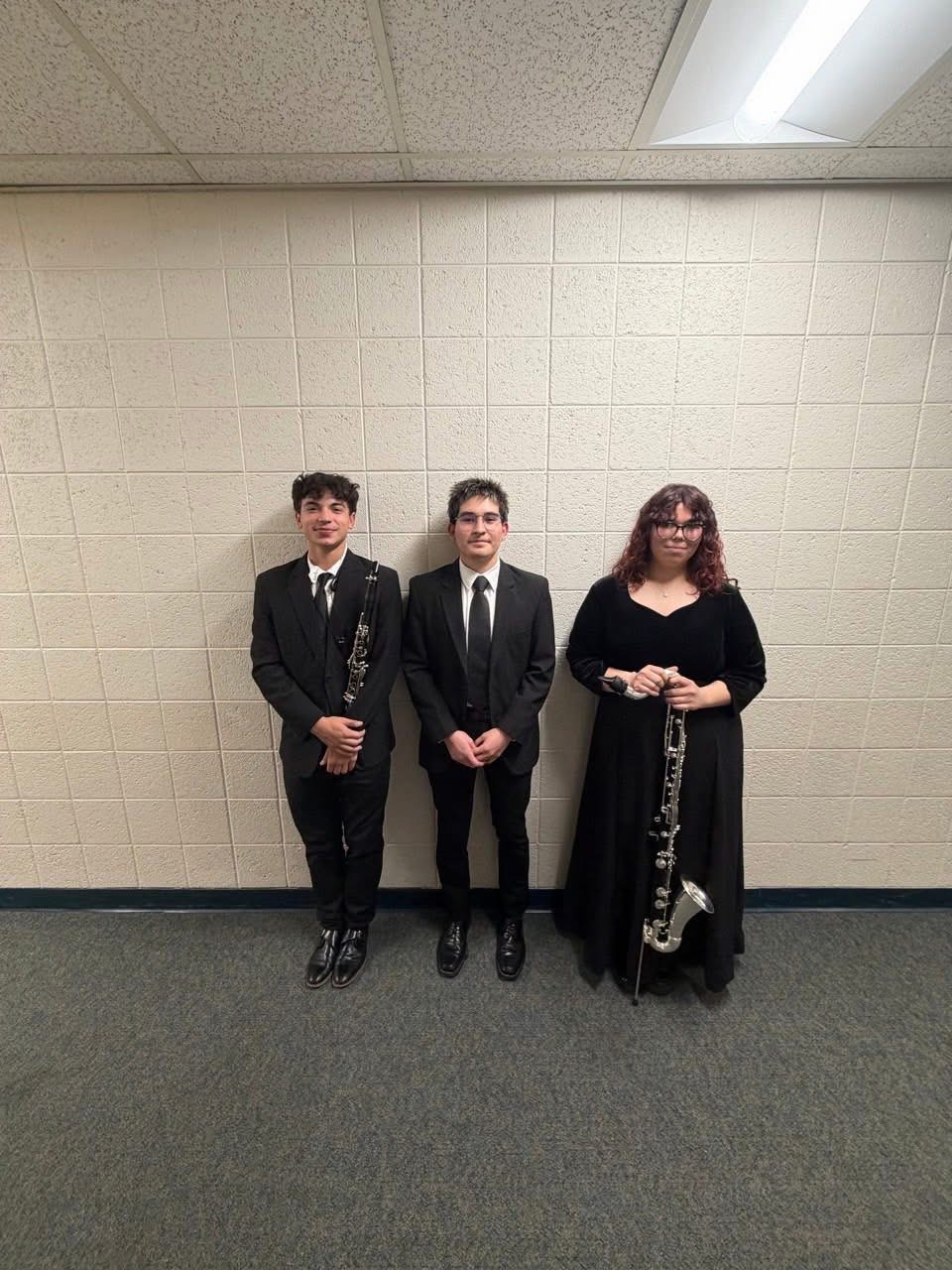 Woodwind section